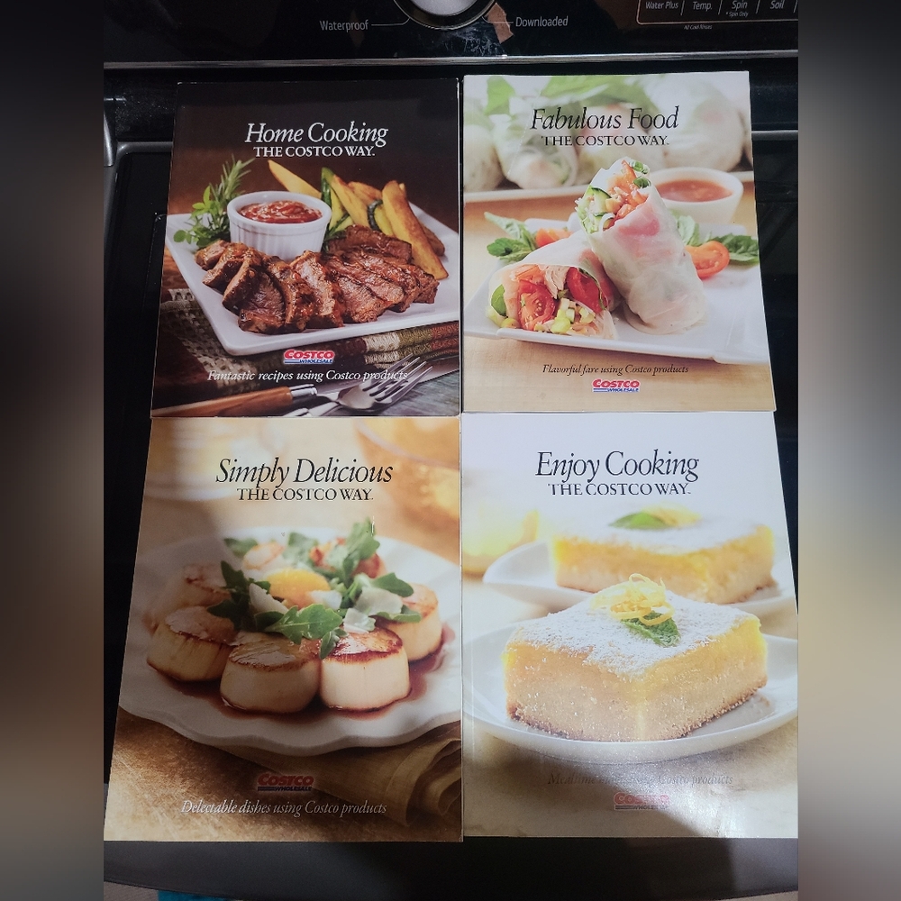 Costco Cookbooks- Lot of 4